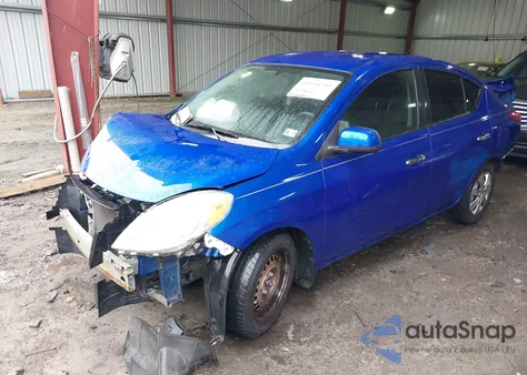 2014 Nissan Versa 1.6 Sv z USA, uszkodzony, nr VIN 3N1CN7APXEL868846